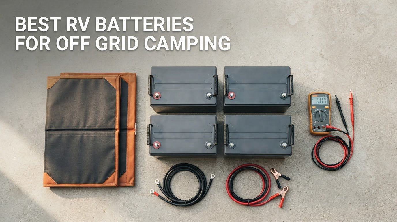best rv batteries for off grid camping