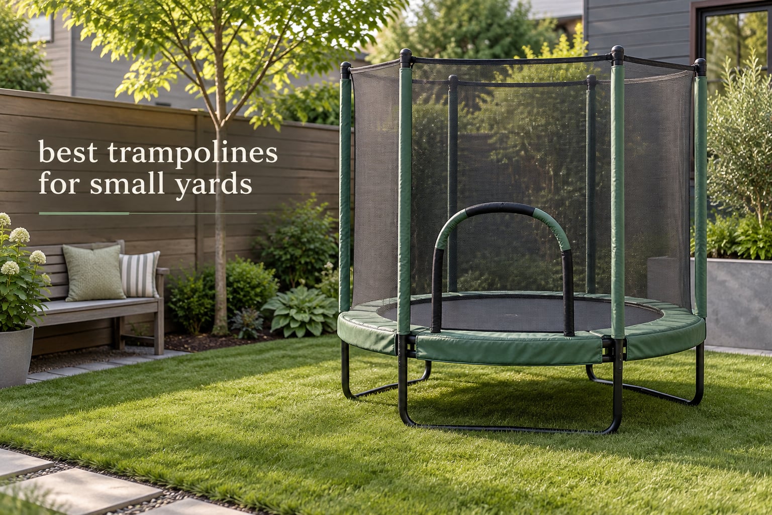 best trampolines for small yards