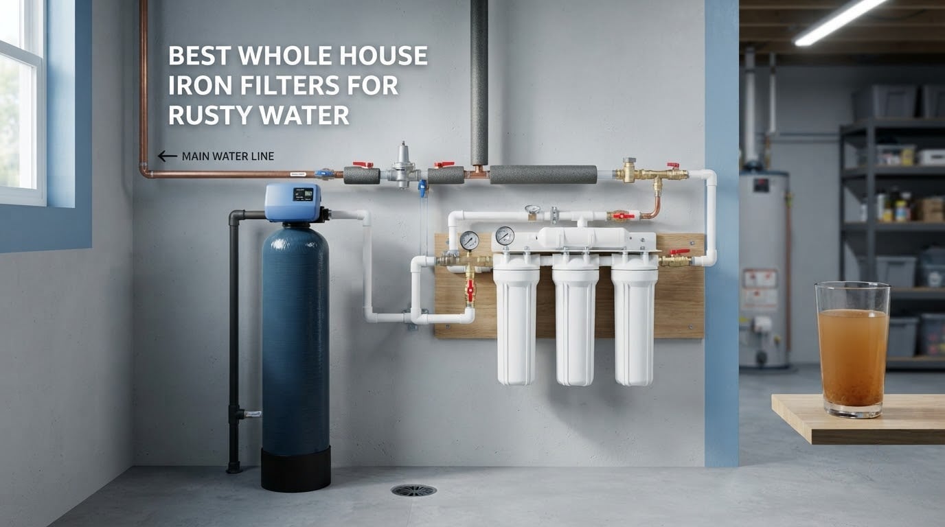 best whole house iron filters for rusty water