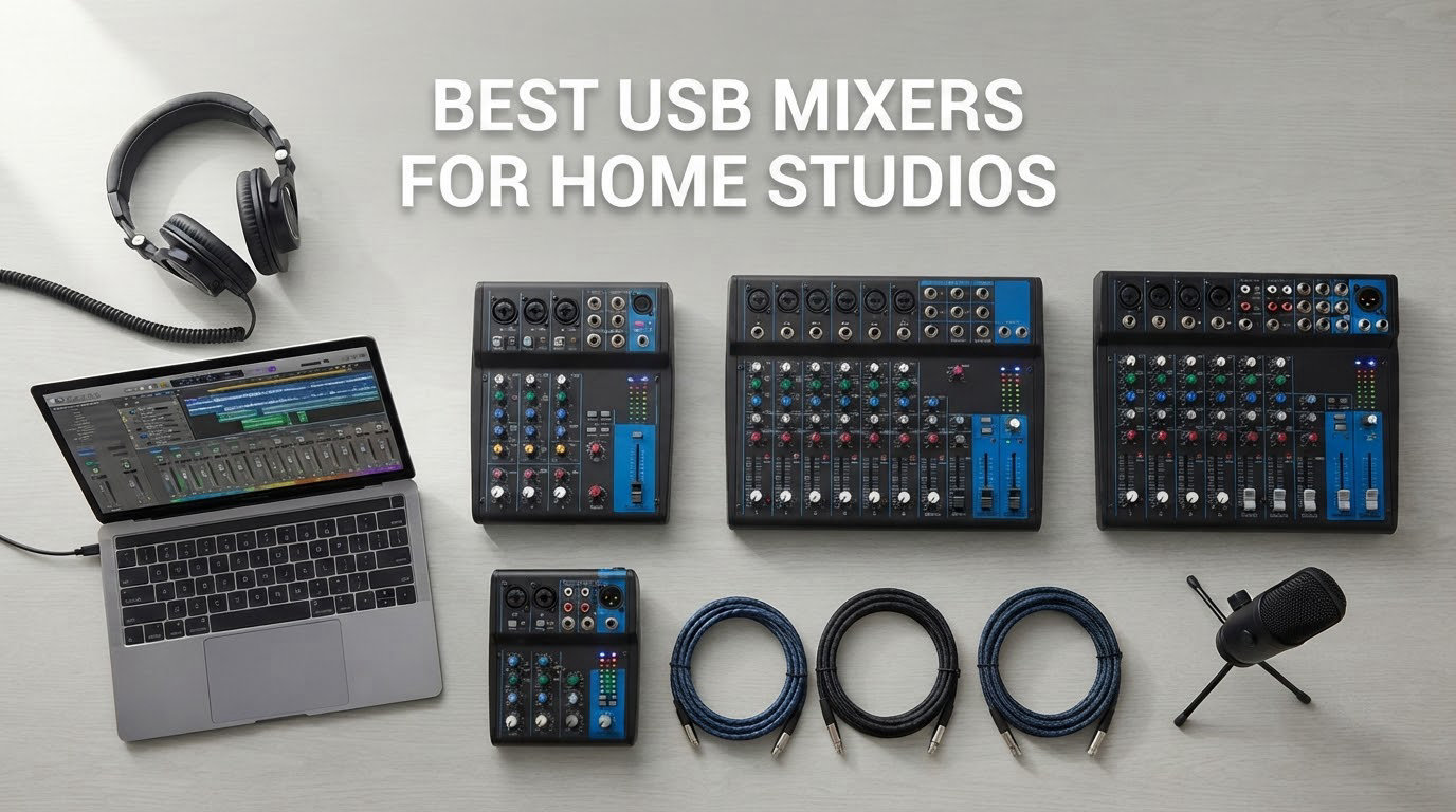 best usb mixers for home studios
