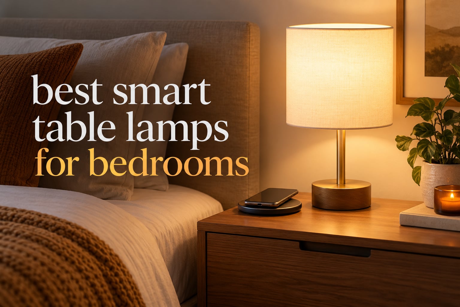 best smart table lamps for bedrooms