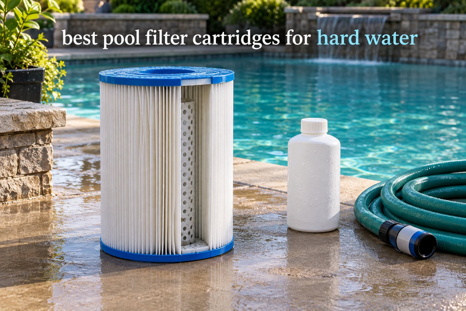 best pool filter cartridges for hard water