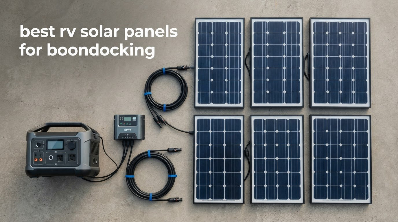 best rv solar panels for boondocking