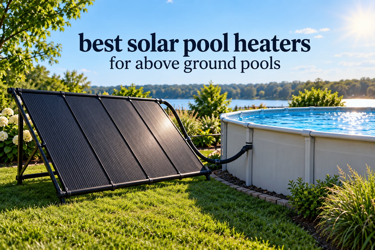best solar pool heaters for above ground pools