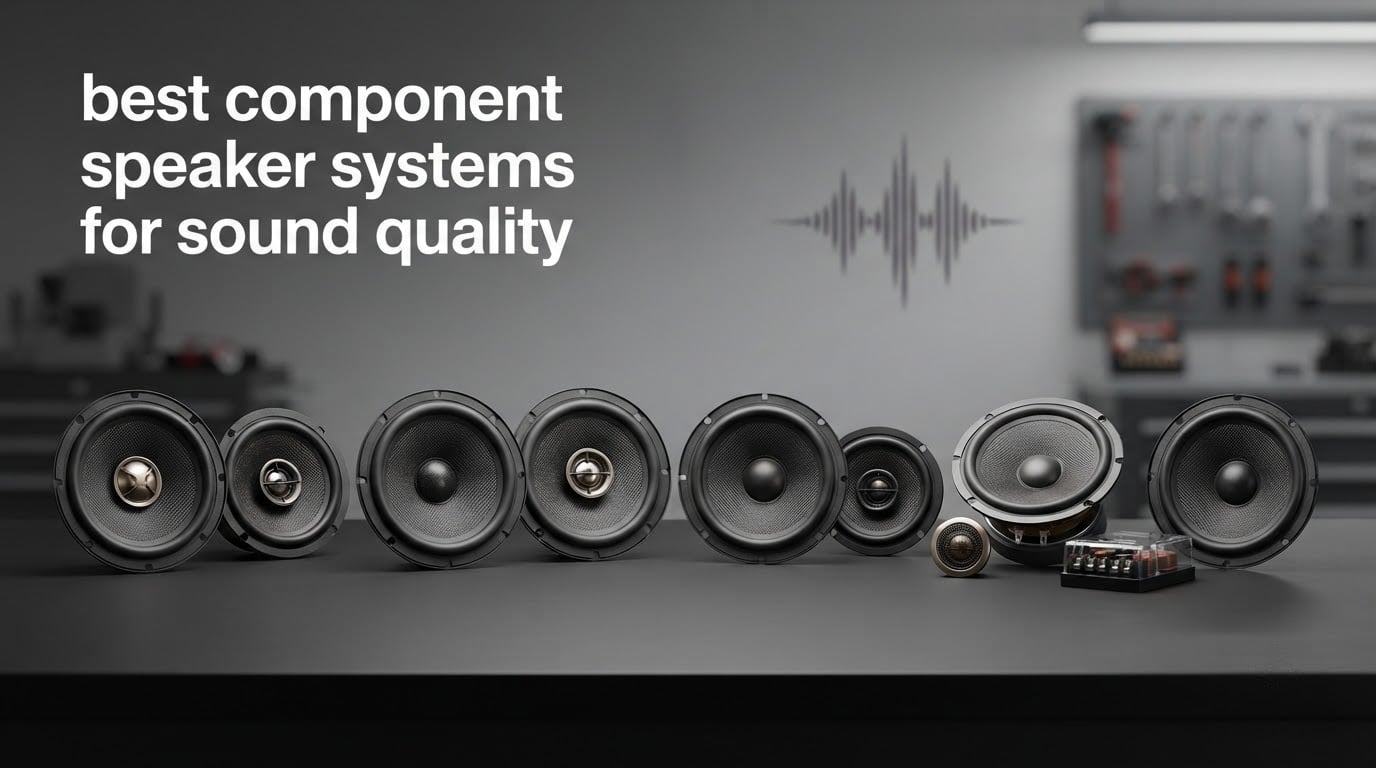 best component speaker systems for sound quality