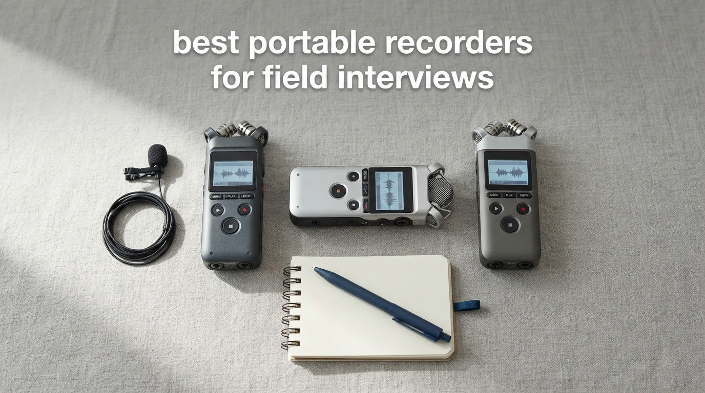 best portable recorders for field interviews