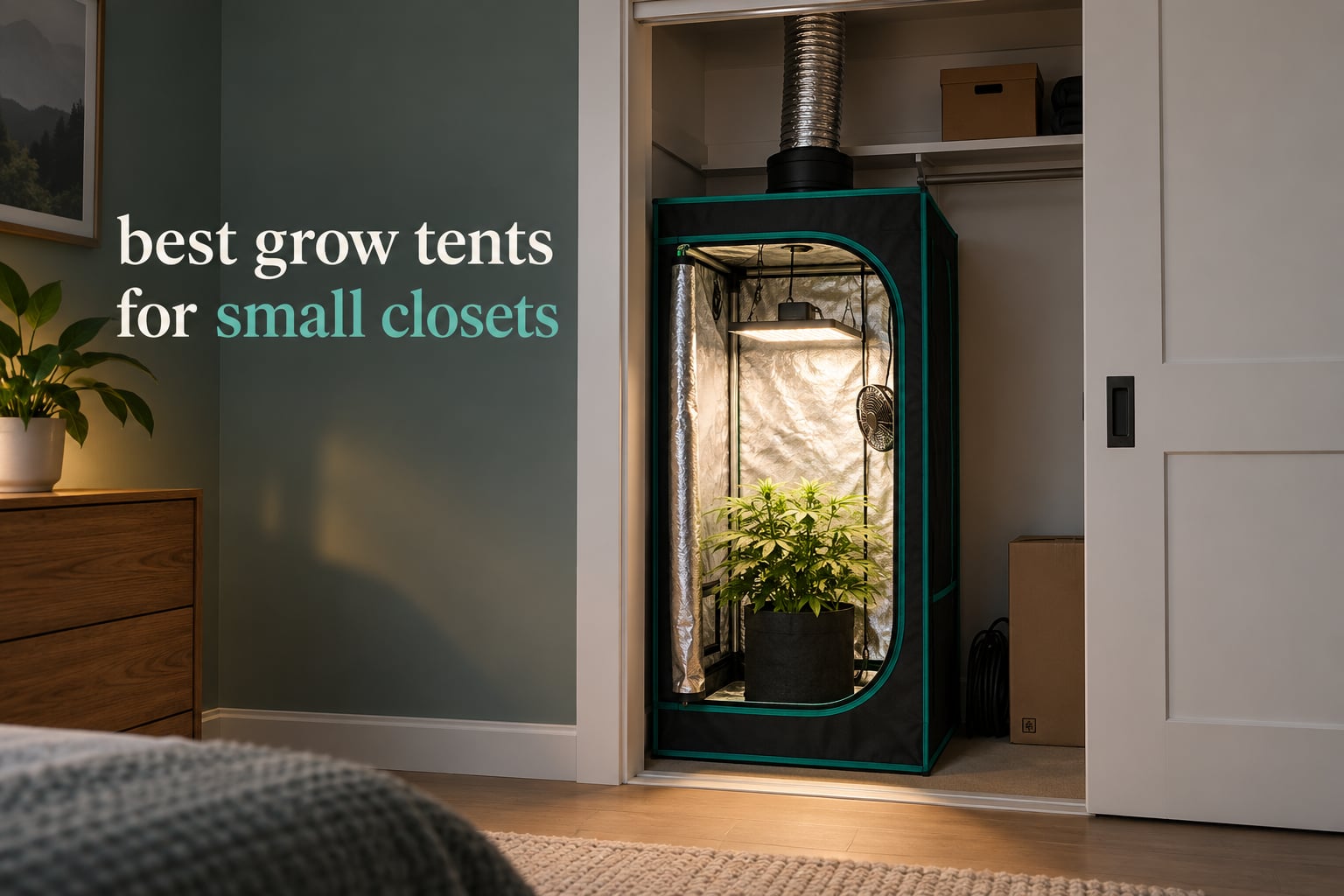 best grow tents for small closets