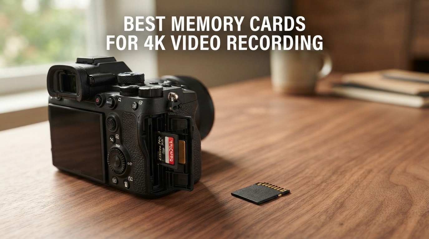 best memory cards for 4k video recording