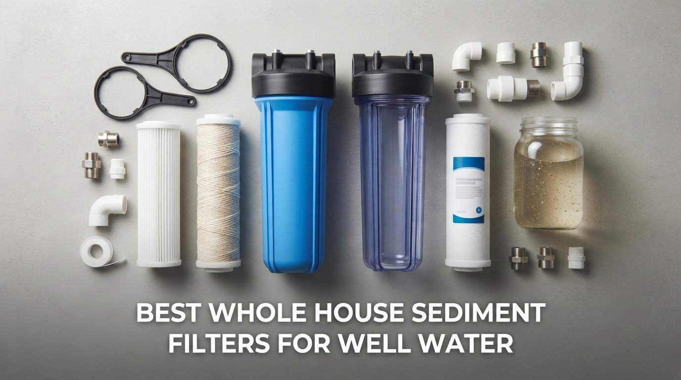 best whole house sediment filters for well water