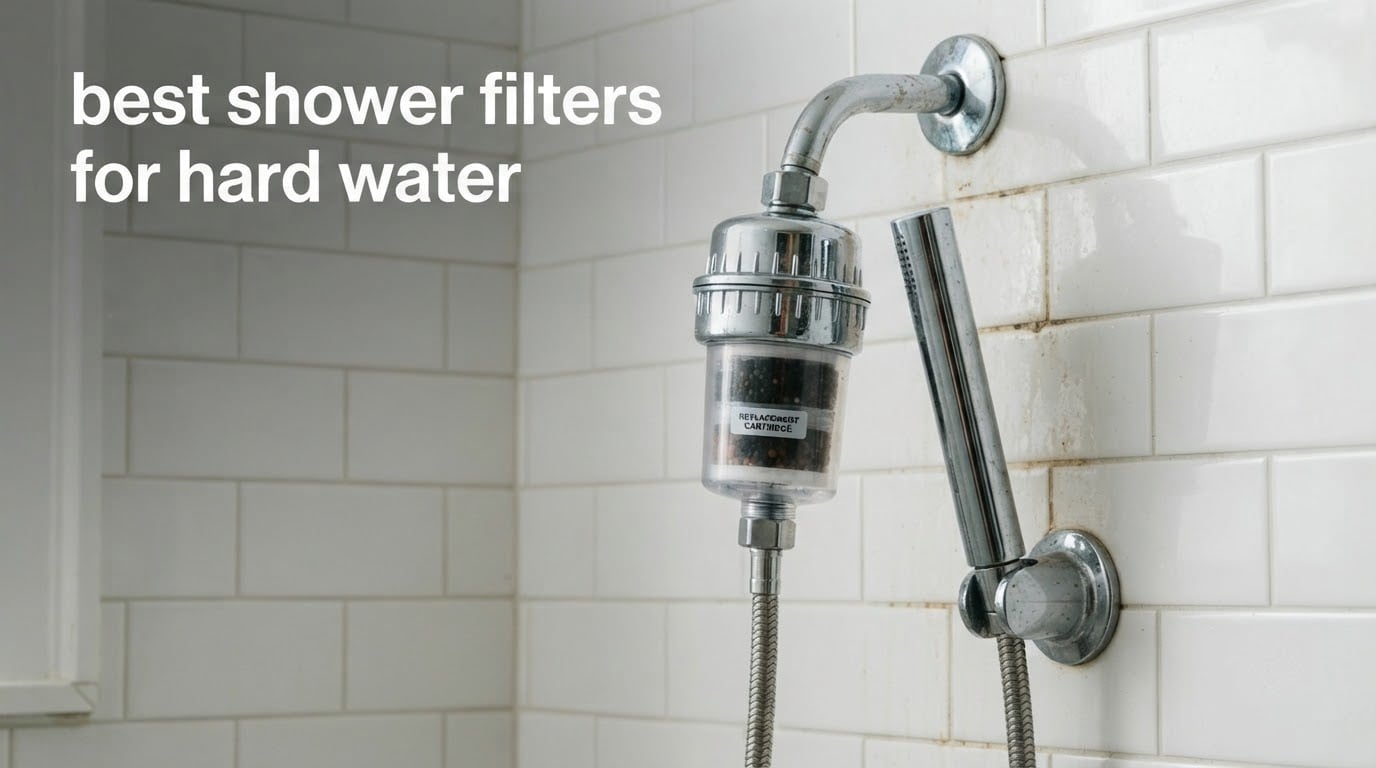 best shower filters for hard water