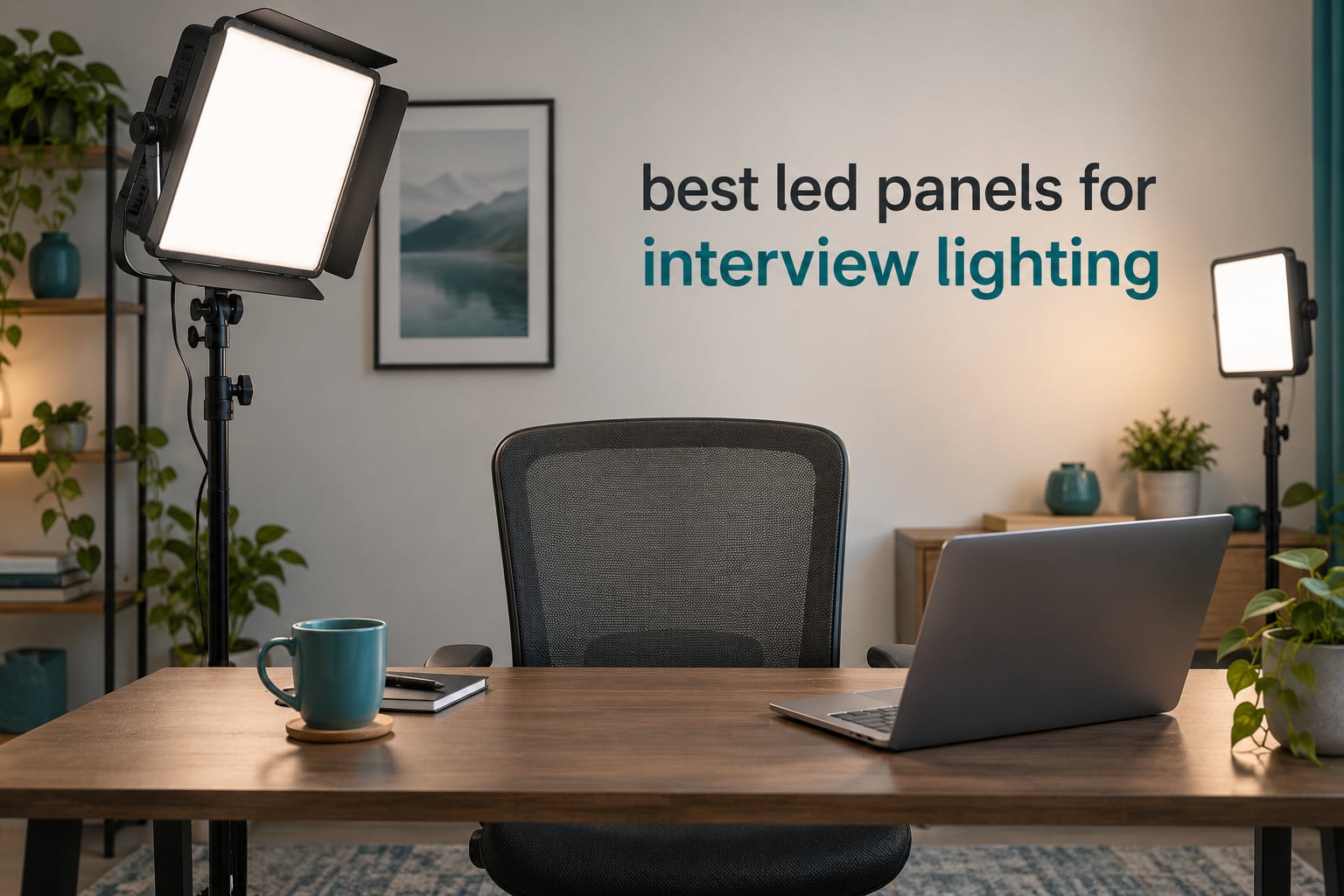 best led panels for interview lighting