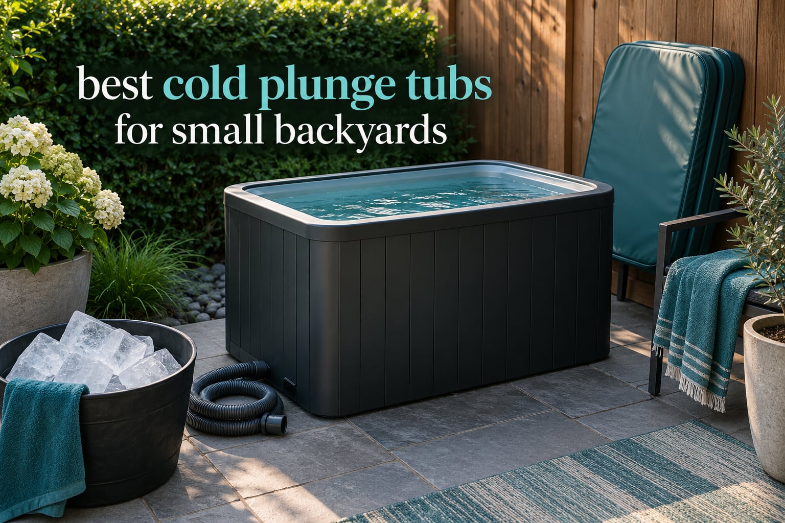 best cold plunge tubs for small backyards