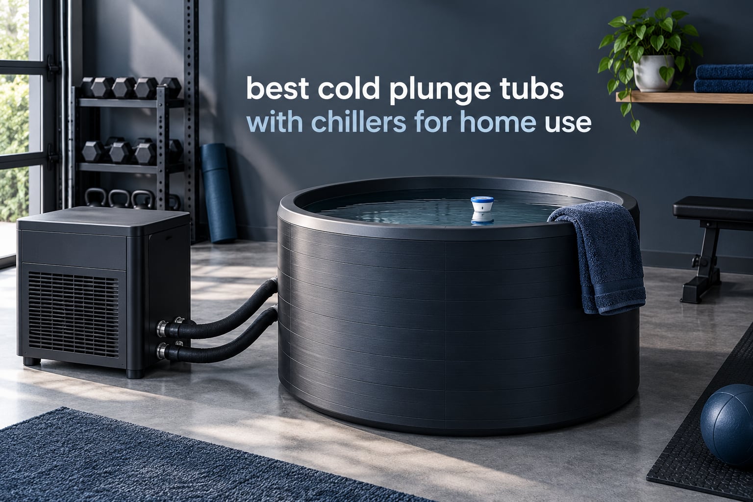 best cold plunge tubs with chillers for home use
