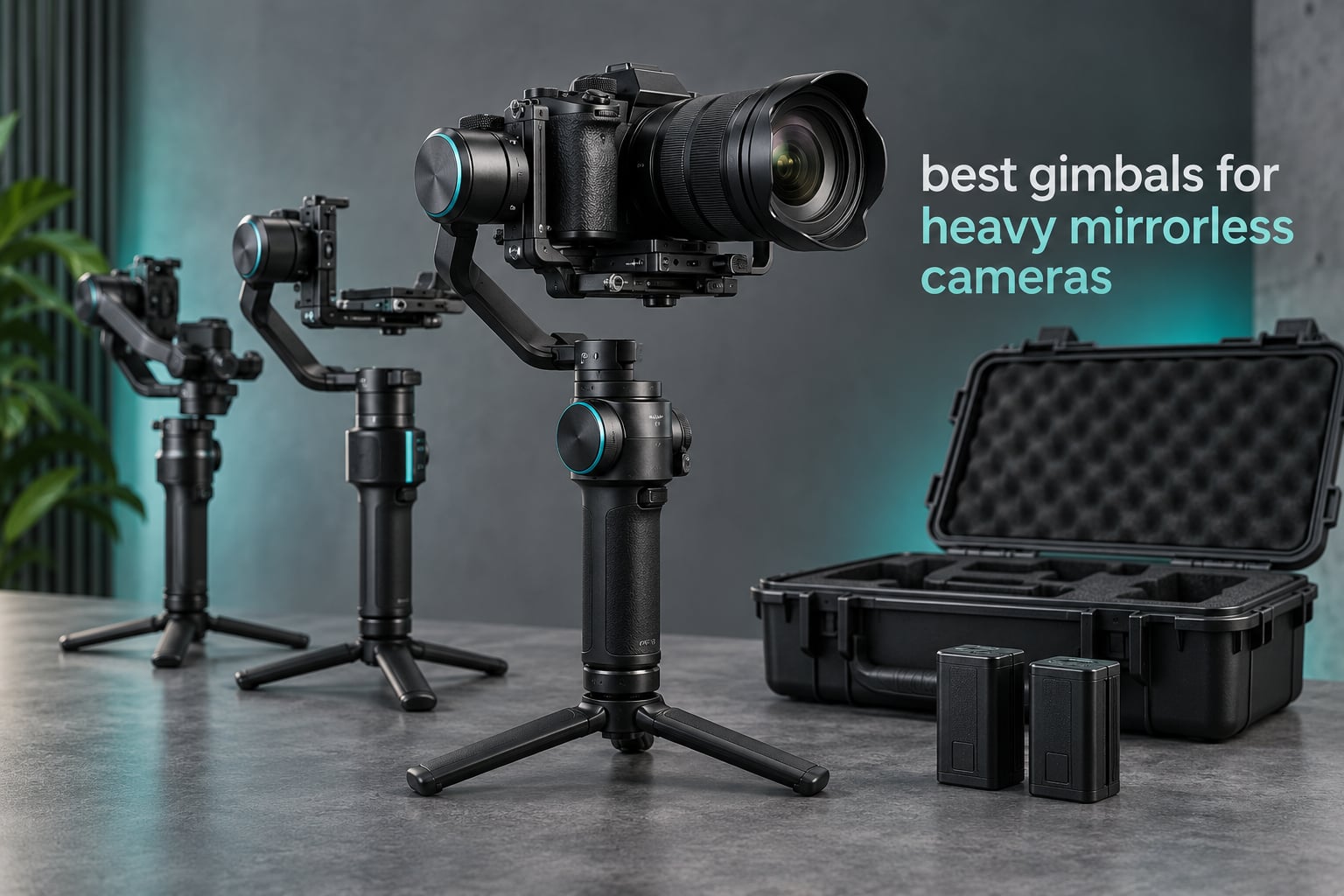 best gimbals for heavy mirrorless cameras