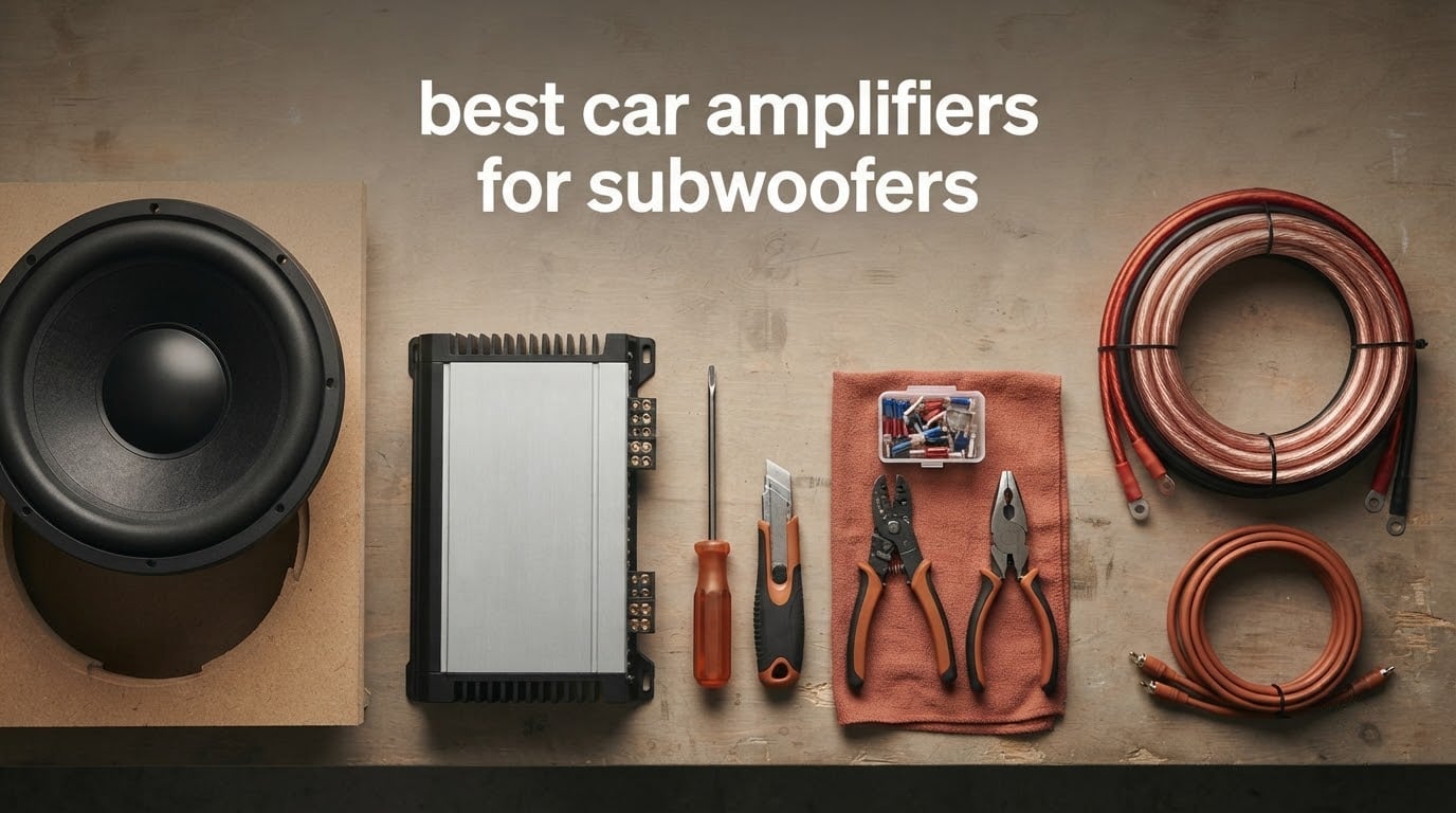 best car amplifiers for subwoofers