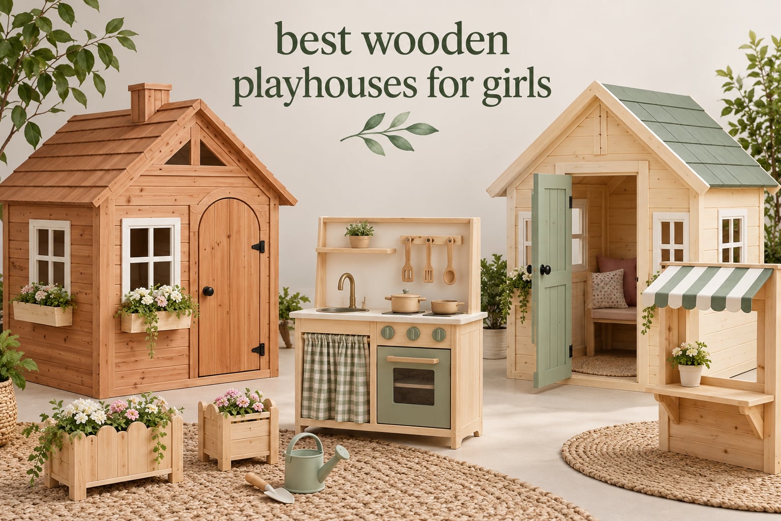 best wooden playhouses for girls