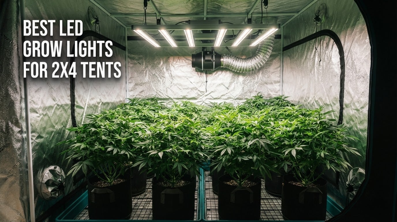 best led grow lights for 2x4 tents