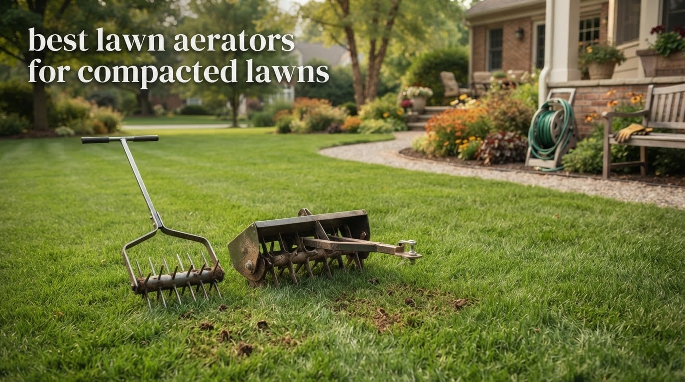 best lawn aerators for compacted lawns