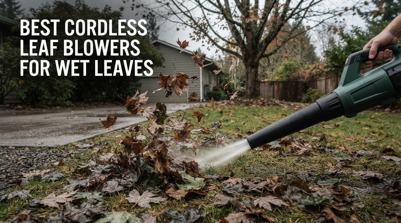 best cordless leaf blowers for wet leaves