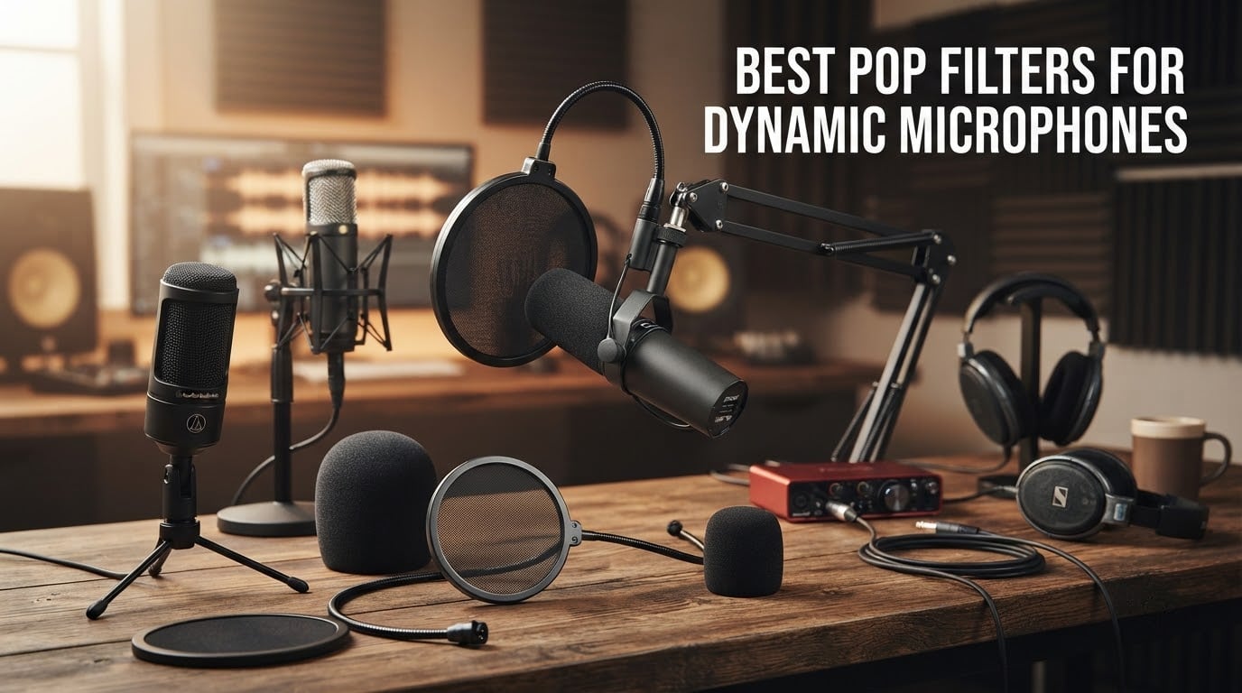 best pop filters for dynamic microphones